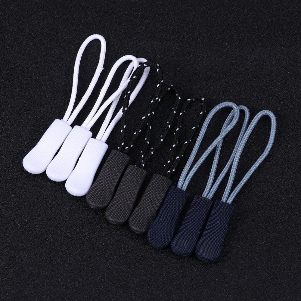 18 PC Luggage Zipper Pull Replacement Drawstrings Ropes Cords Removable