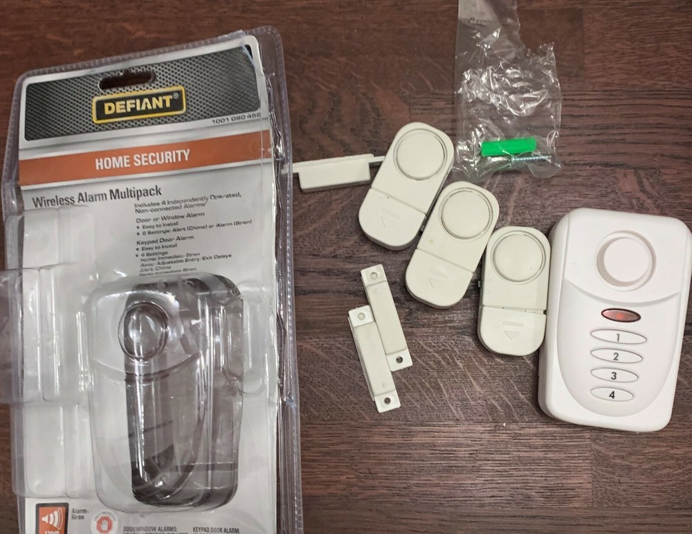 Defiant Wireless Home Security Door/window Alarm Kit Multipack