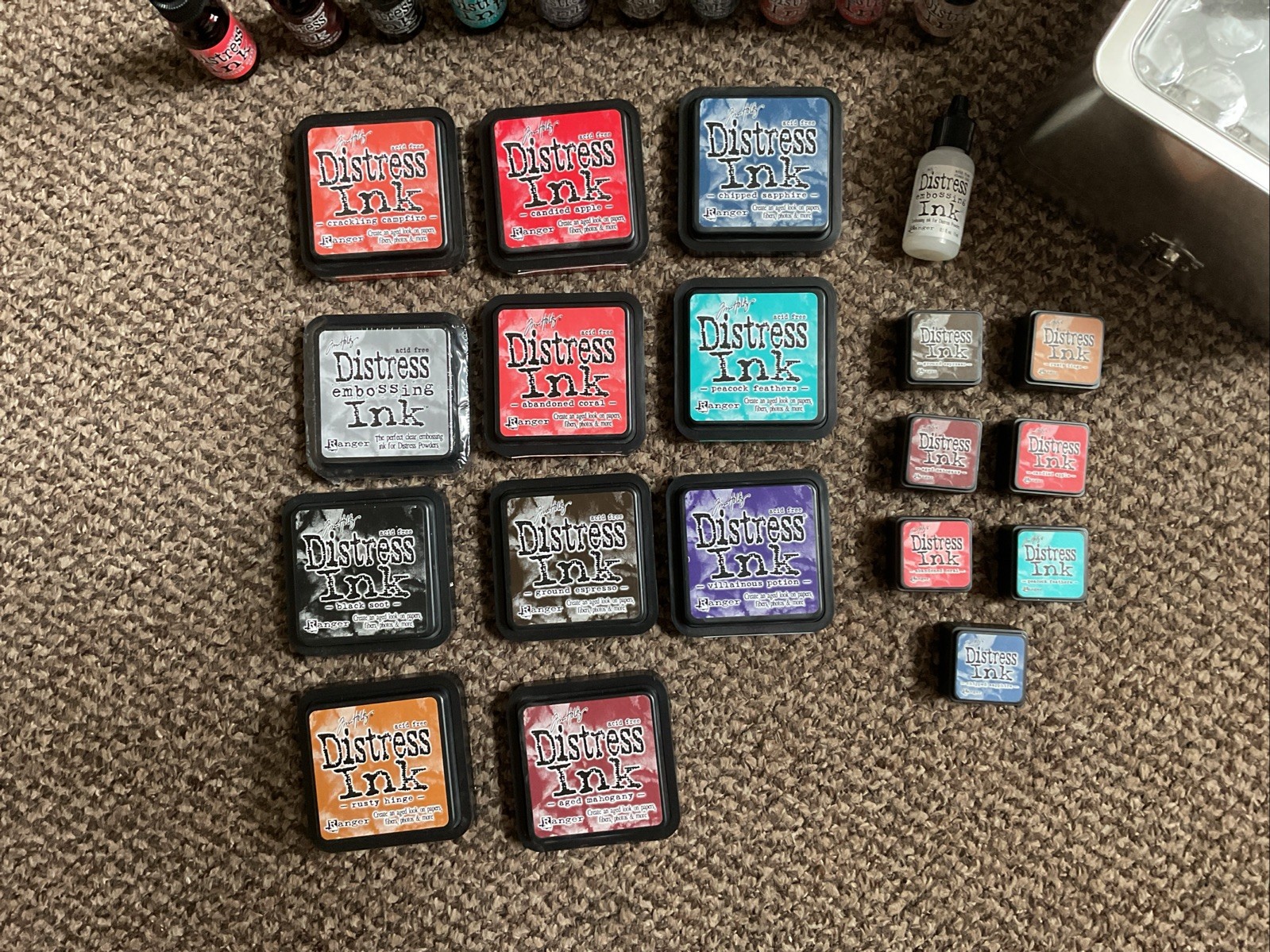 Tim Holtz Distress Ink with Reinkers