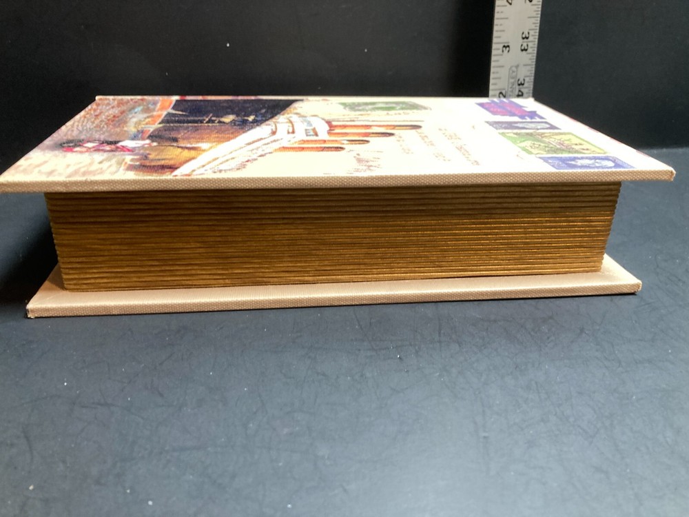 Ocean Liner Book Hidden Compartment Storage Box