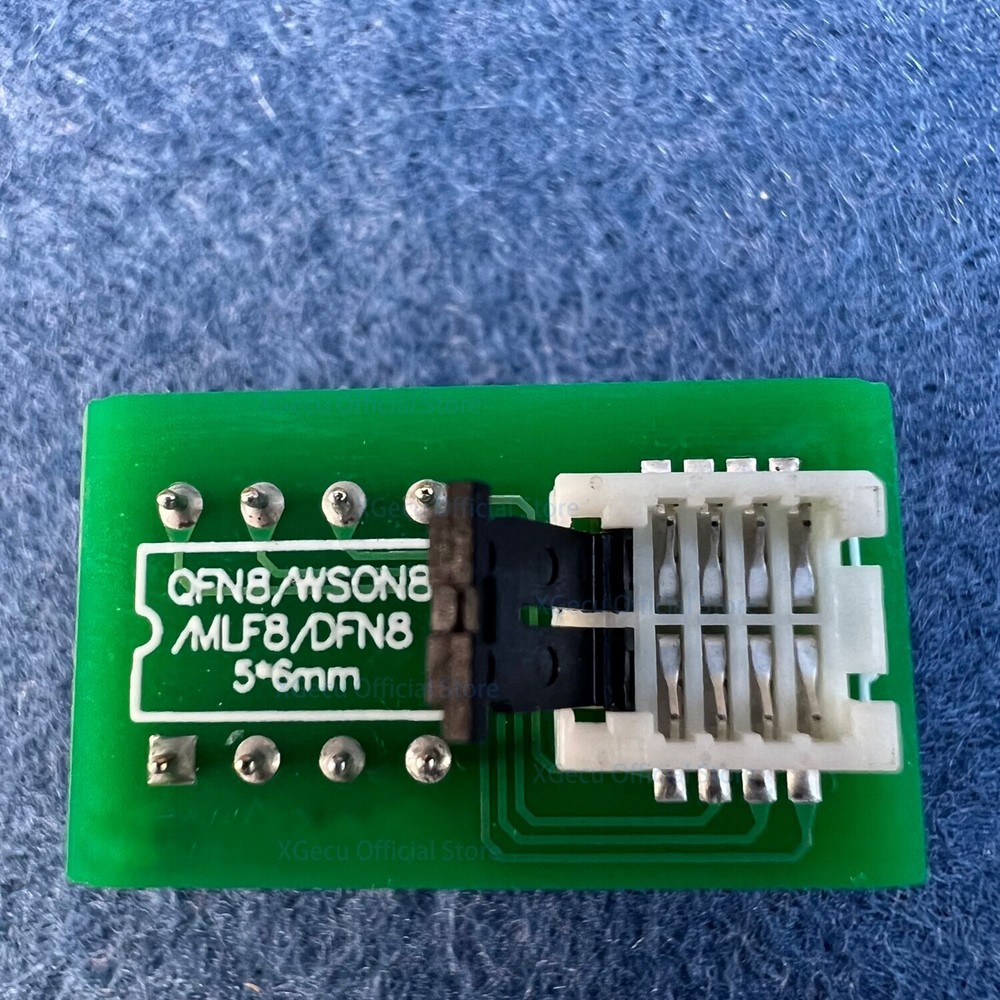 QFN8 MLF8 MLP8 WSON8 SON8 6050 5*6mm adapter IC socket BIOS flash socket