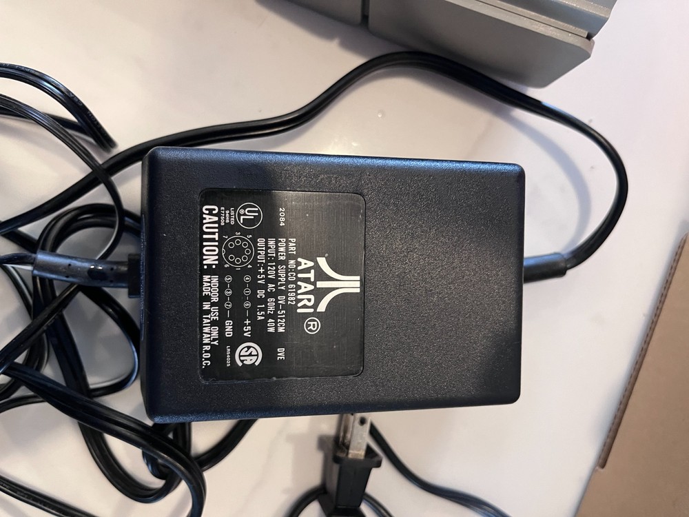 Atari 130XE Computer with Box - Tested and Working