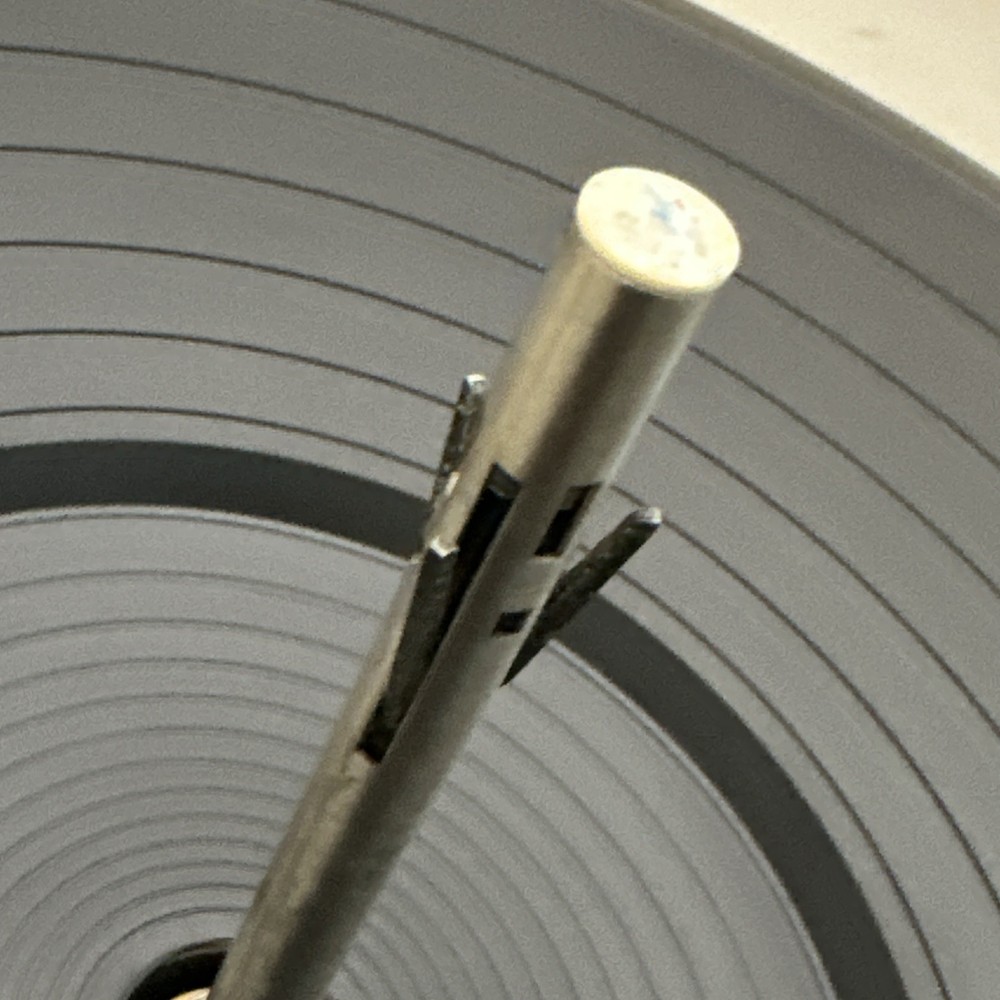 Vintage Technics SL-1650 Direct Drive Automatic Turntable Stacking Spindle READ