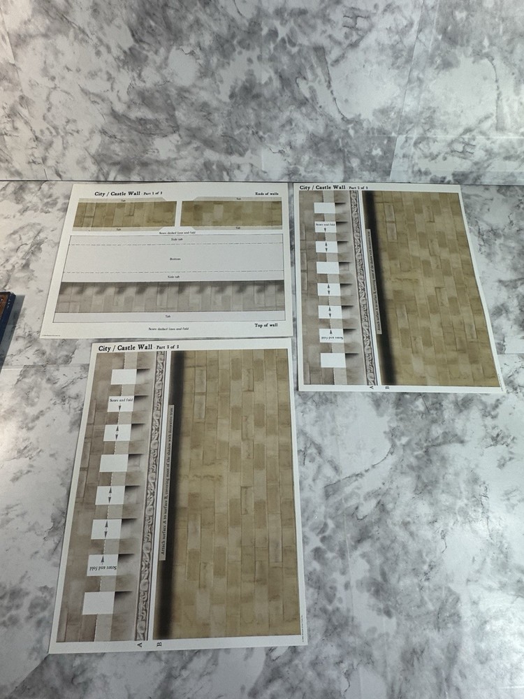 MAP FOLIO 3-D Dungeons & Dragons Adventure Module Accessory