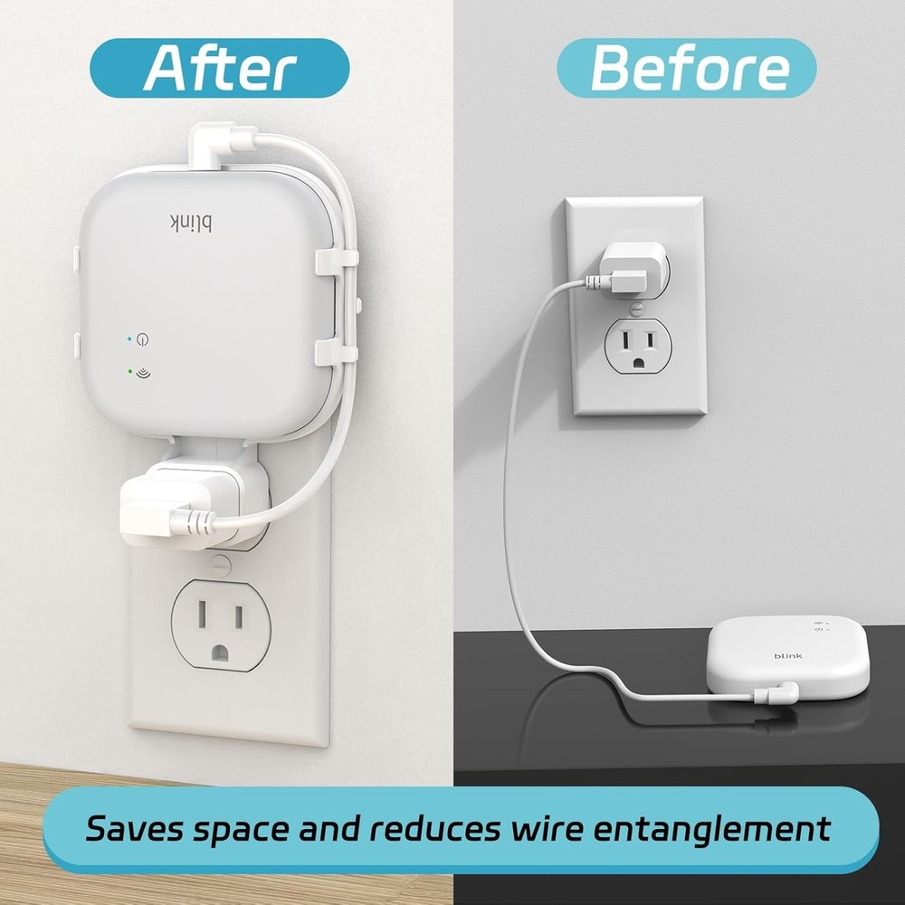 Durable Wall Bracket for Blink Sync Module XR - Screwless & Portable Solution