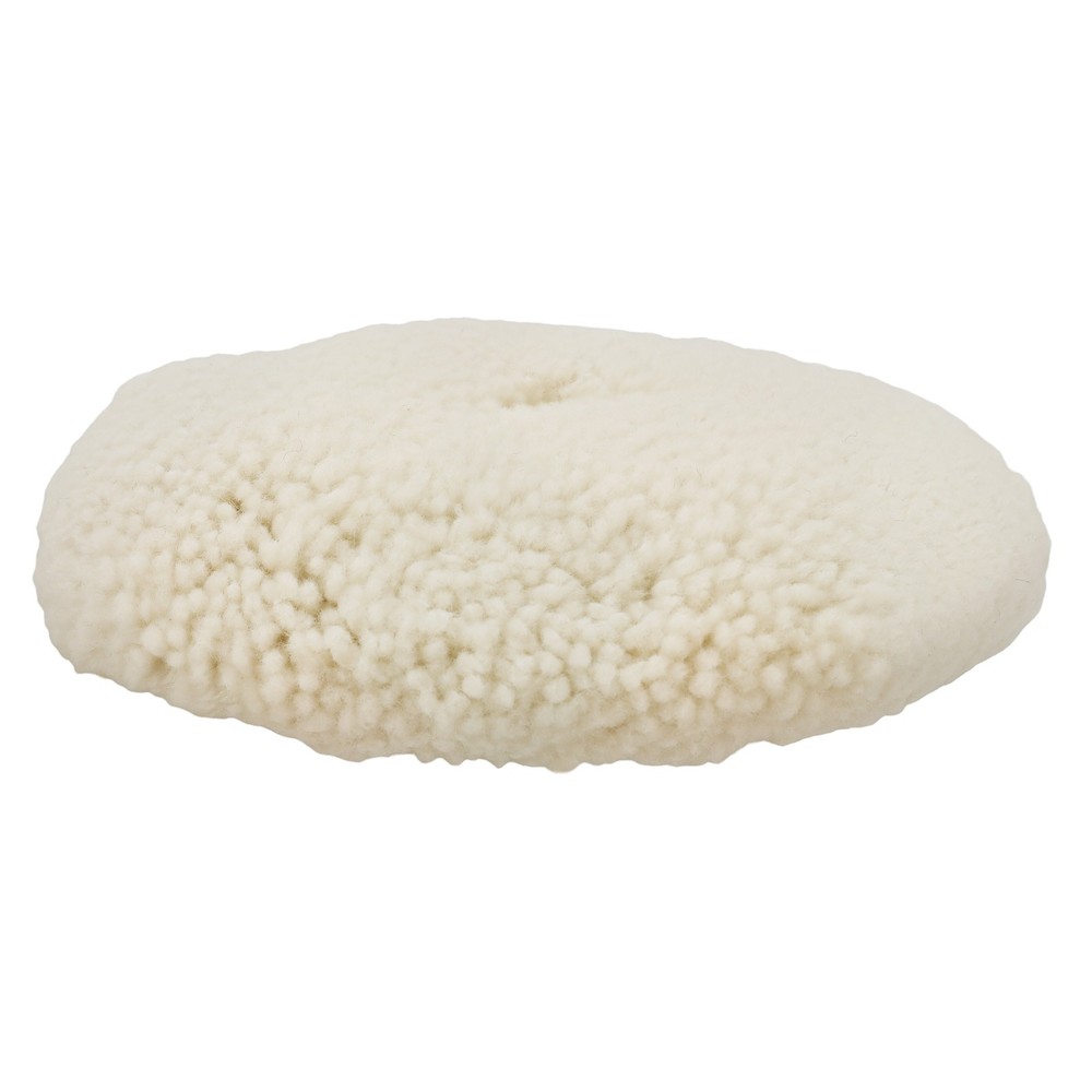 7 Inch Wool Hook Loop Pad Buffing Bonnet for Compound Polisher Application