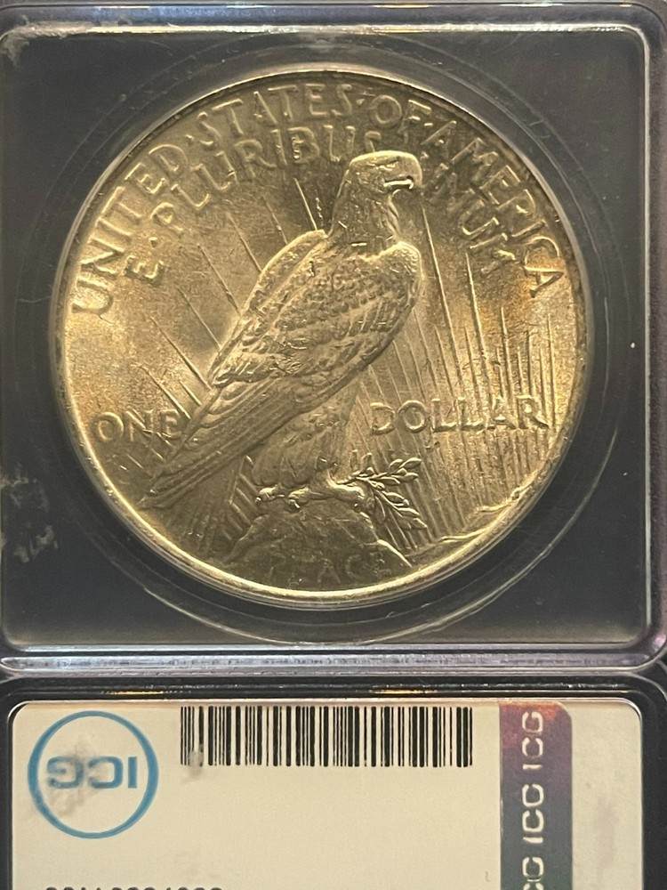 1922 PEACE DOLLAR MS 63