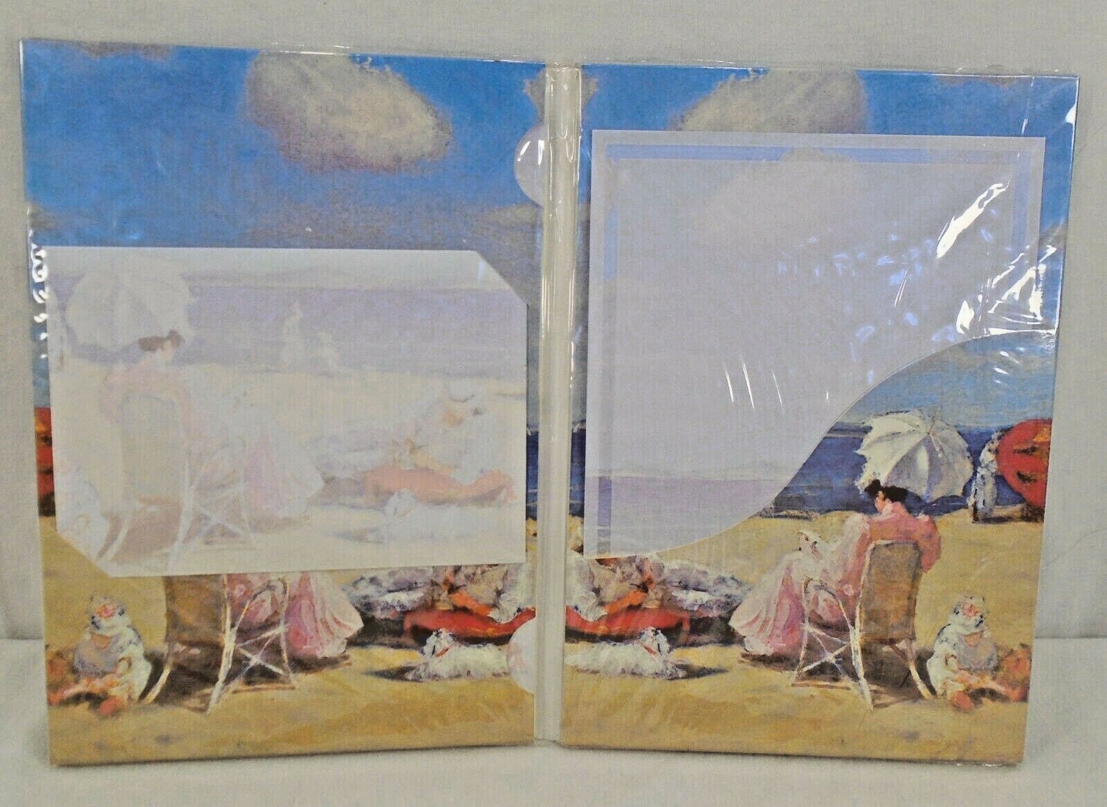 Laurel Ink Fine Art Stationary Set On The Beach Shinnecock William Merritt Chase