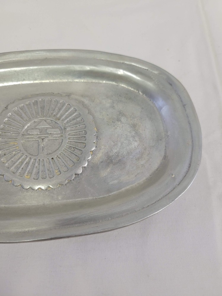 Sandcast aluminum rectangular Serving Platter Sandia New Mexico