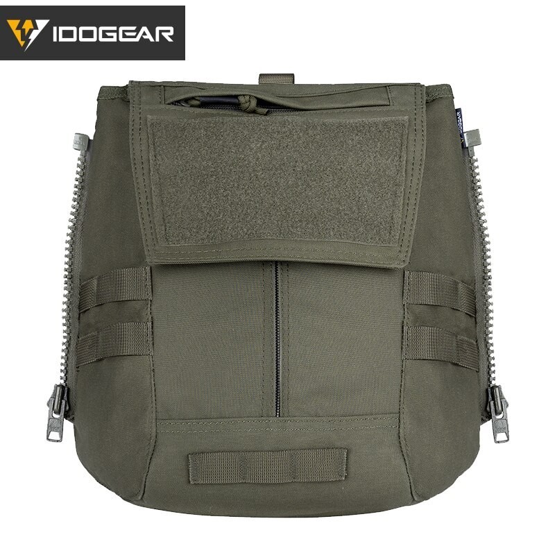 Tactical Zip-on Panel Pouch JPC2.0 CPC AVS Vest Rear Panel Backpack