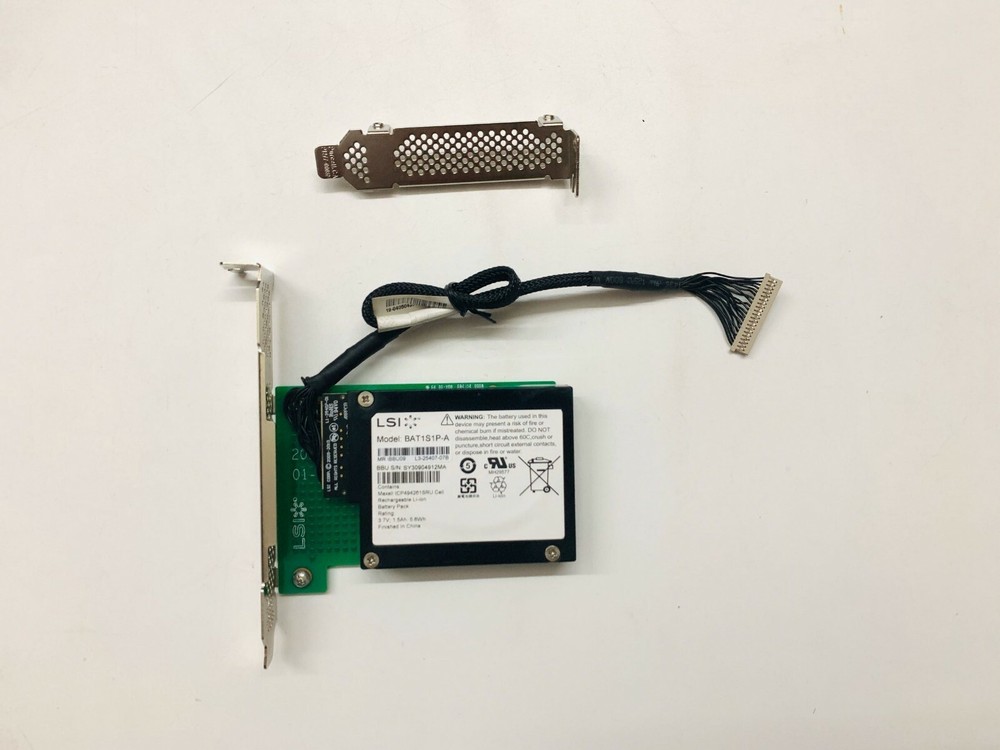 NEW IBBU09 BAT1S1P-A + Cable Cache Battery w/ Bracket