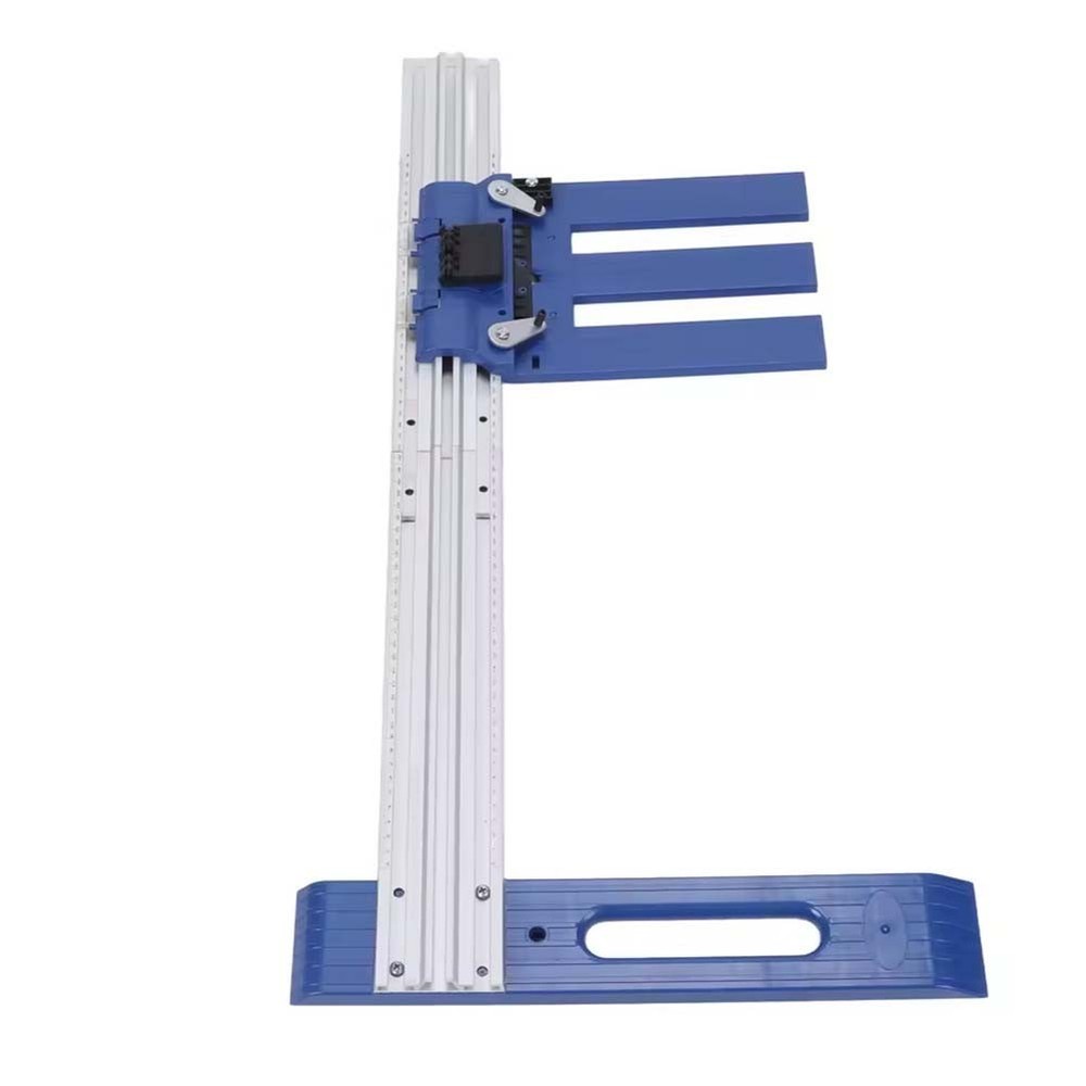 RipCut Circular Saw Guide with Fixed Rails for Accurate Edge Guided Cutting
