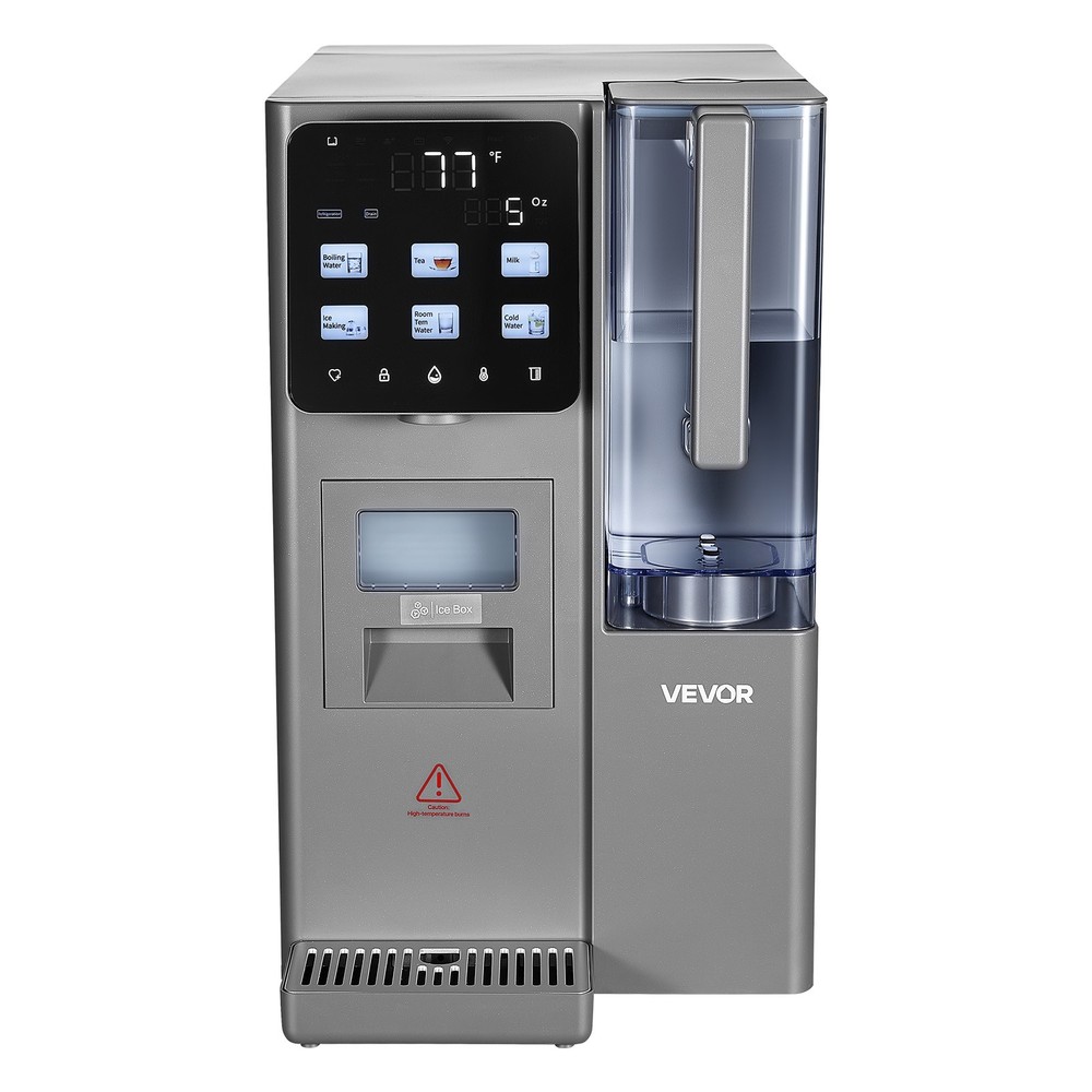 VEVOR Ice Maker Water Filter Dispenser 4-in-1 Countertop Multi-Function Machine