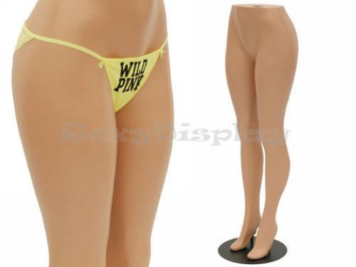Plastic Unbreakable Female Mannequin Legs Brazilian hips Roxy Display #PS-LG101