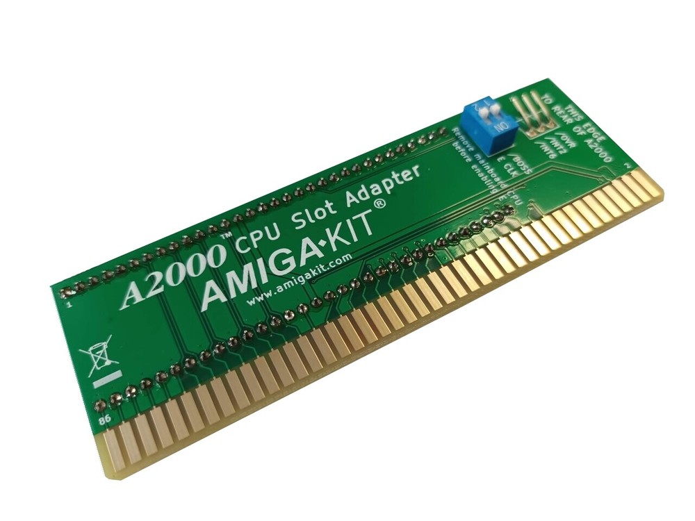 A2000 CPU Relocator Adapter NEW from Amiga Kit for Commodore Amiga 2000 91285