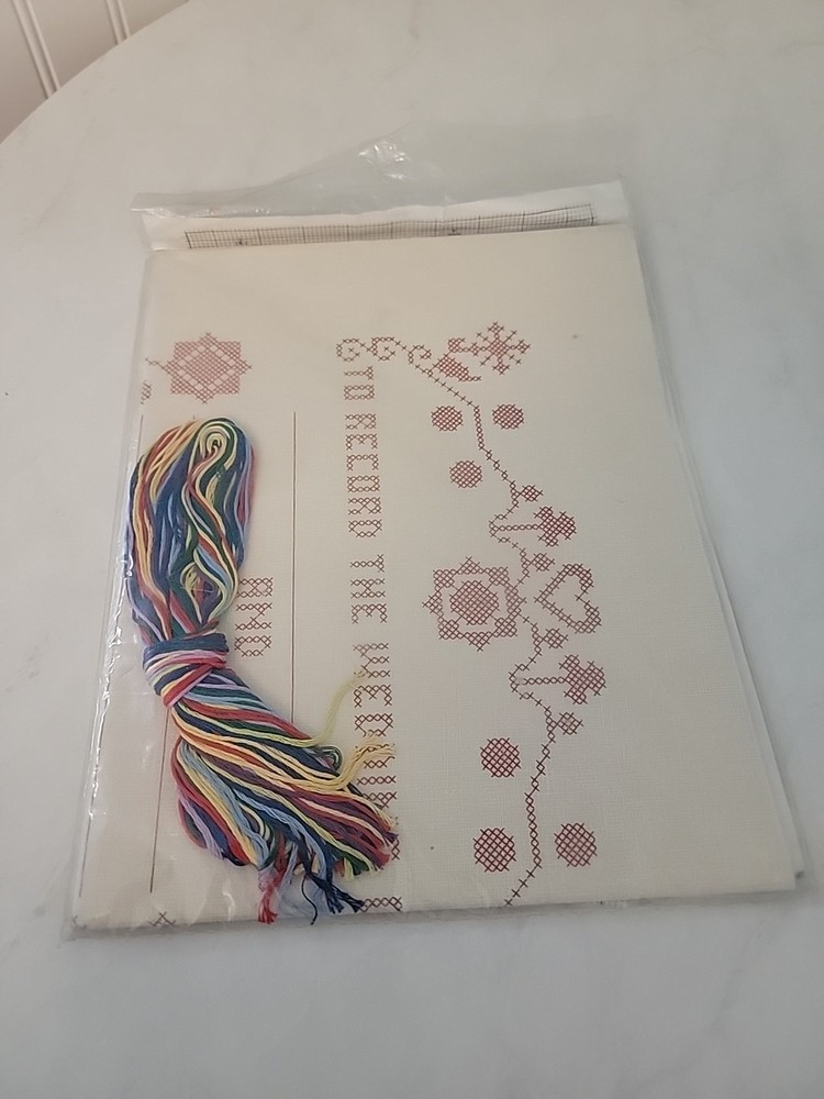 Needles n Hoops/NO.346 WEDDING RECORD/Sampler Kit
