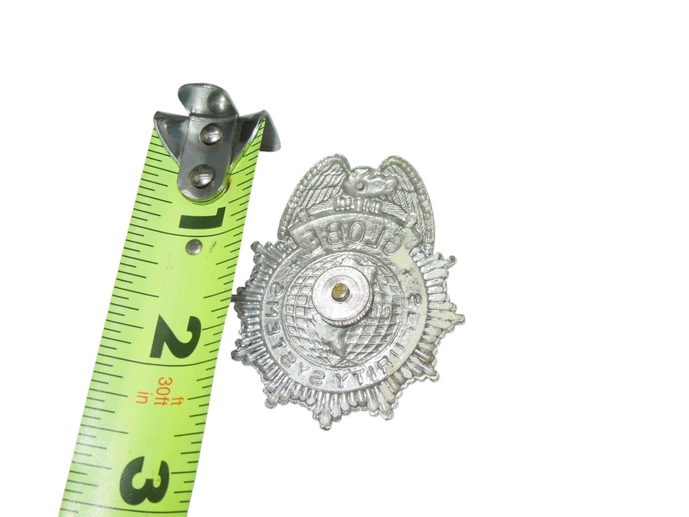 Original Vintage Globe Security Systems Hat Pin CA1