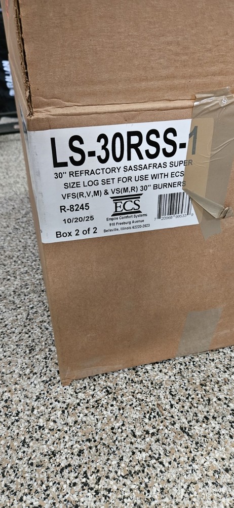 Empire LS-30RSS-1 Super Sassafras Log Set Log Set Kit