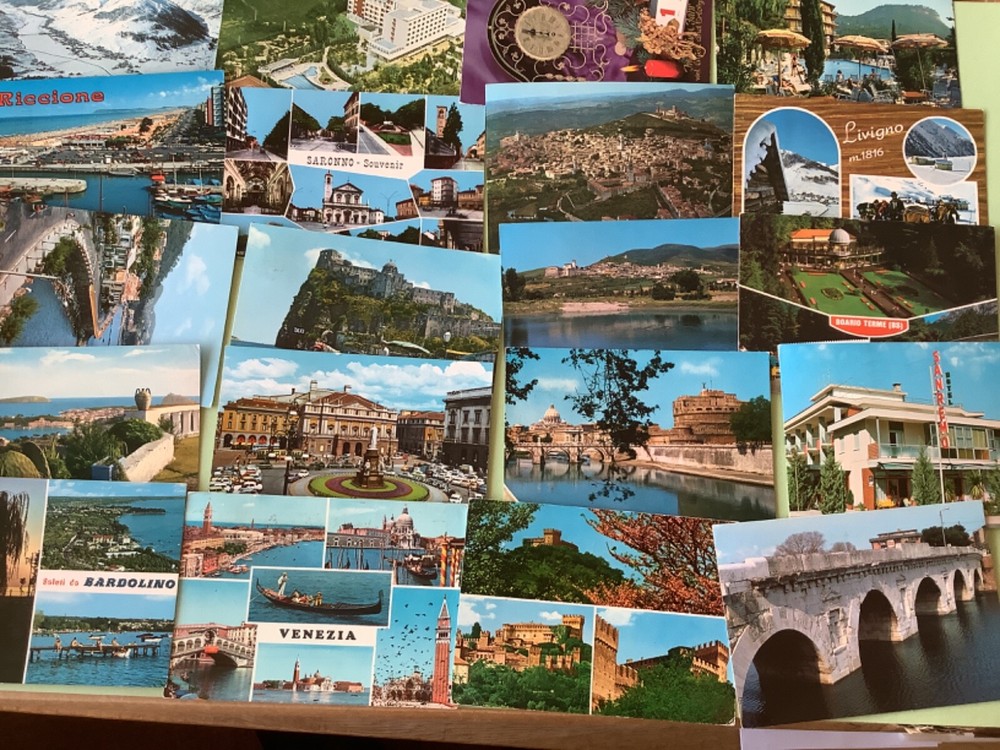 Italy collection postal postcards 20 items Ref A2044