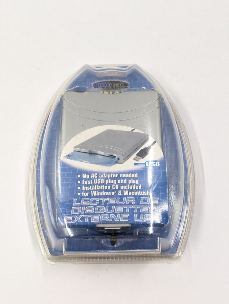 Dynex  DX-EF101 3.5" External USB Floppy Disk Drive