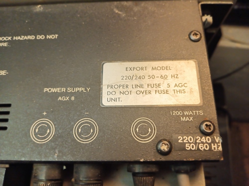 Vintage Phase Linear Model 400 Series Two Stereo Amplifier