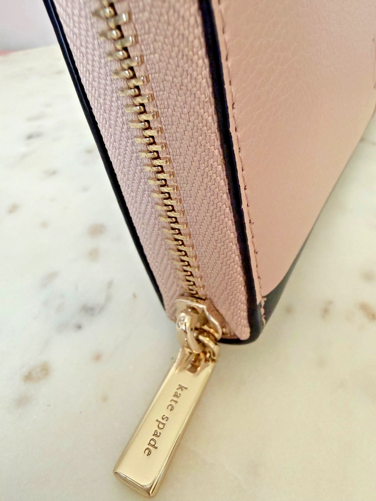 Kate Spade X Disney Minnie Mouse Wallet, applying her lipstick, A+dorable :-) !!