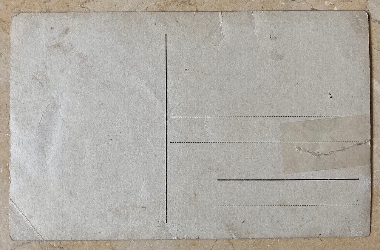 RARE! POST WWI GERMAN " FREIKORPS WERDENFELS " STREET FIGHT PHOTO POSTCARD RPPC