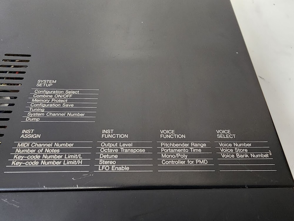 YAMAHA FB-01 FB01 FM Sound Generator Digital FM Synth Module