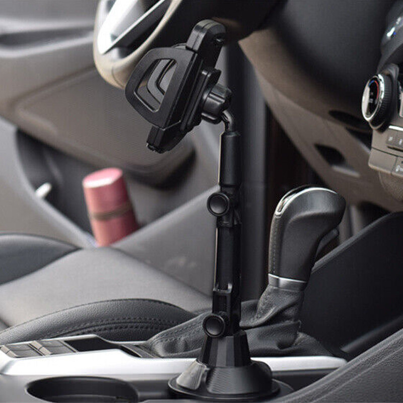 Upgraded Version Adjustable Car Cup Stand Car Holder Mount Cradle For Cell Phone