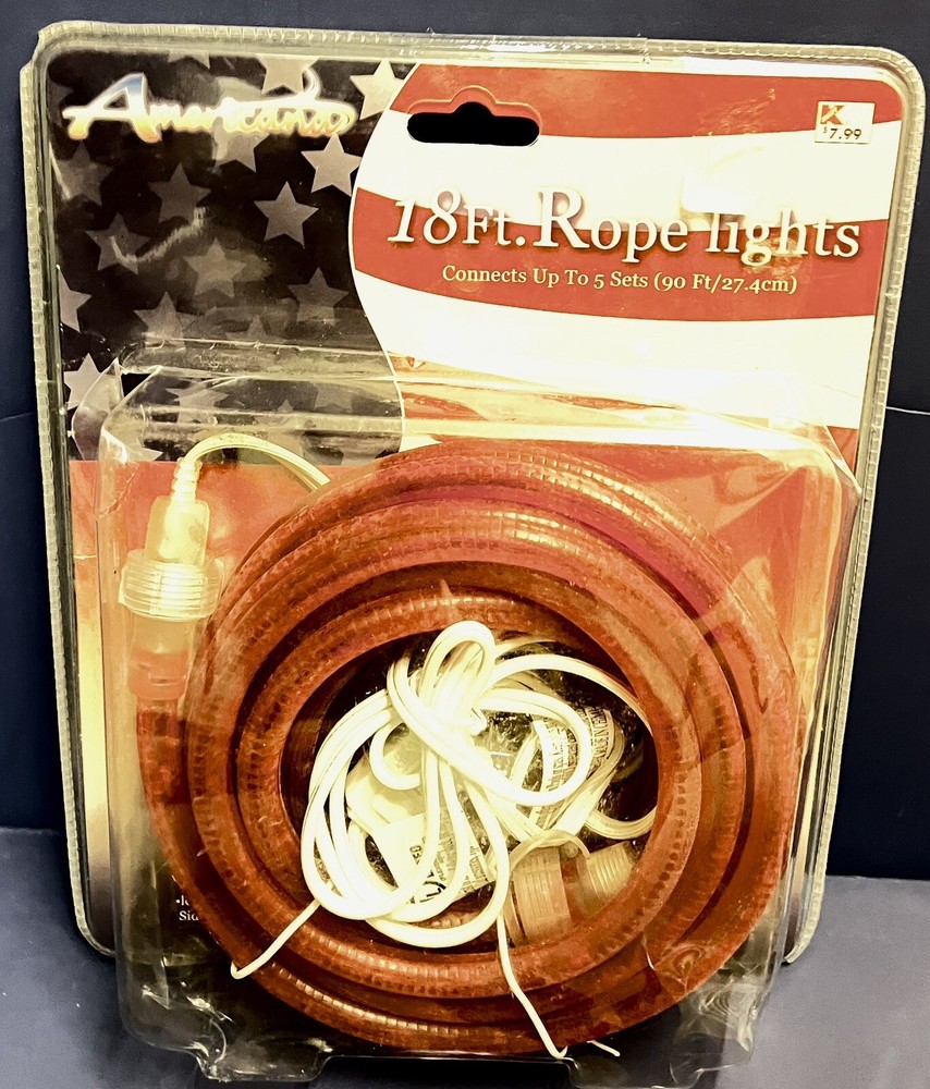 18' Red rope light