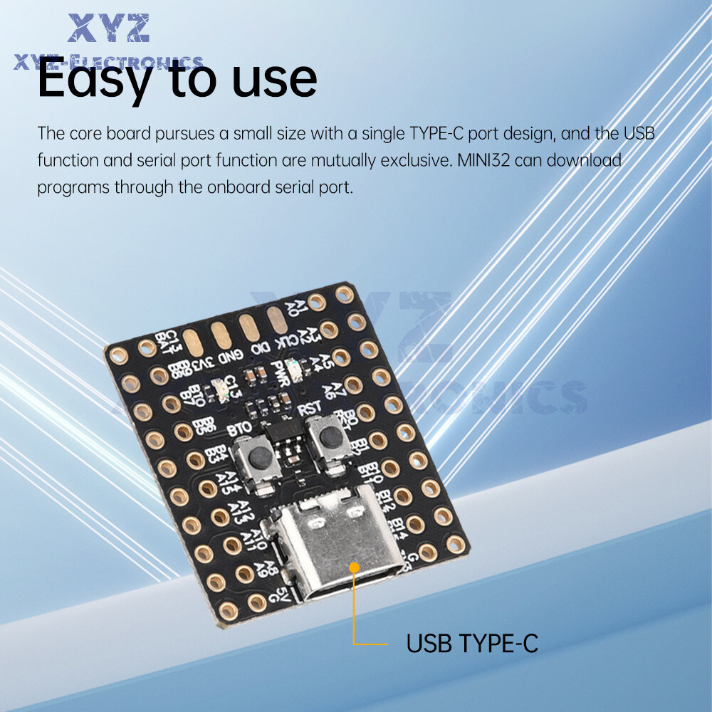 Mini STM32F103C8T6 STM32F103C6T6A CH340 Development Board ARM Minimum System