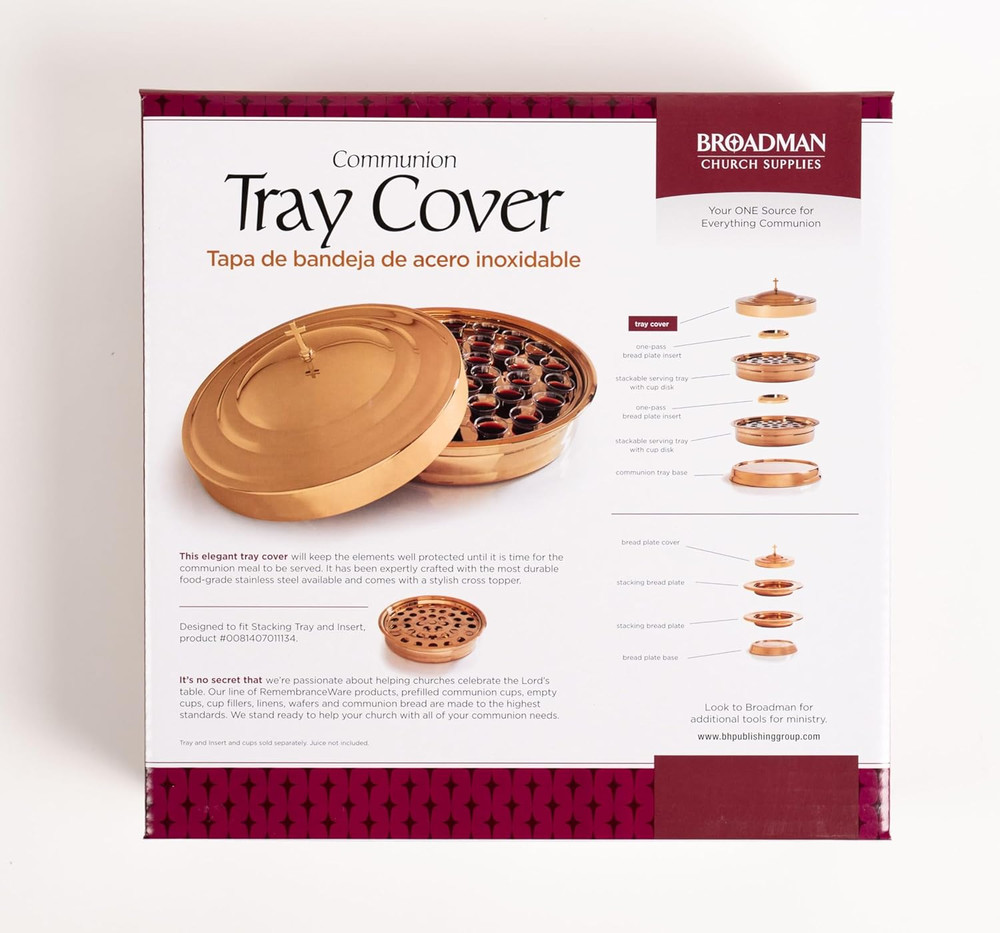 Remembranceware Communion Tray Cover, Brass