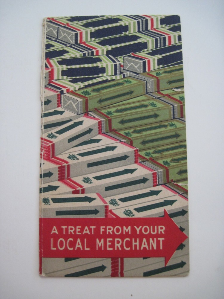 Vintage "Wrigley's Gum" Advertising Sample Folder   *