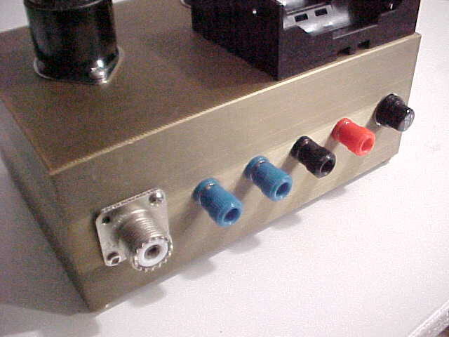 QRP 160/80/40/30m 6V6 CW Transmitter Battery Powered (2.6 watts RF output)