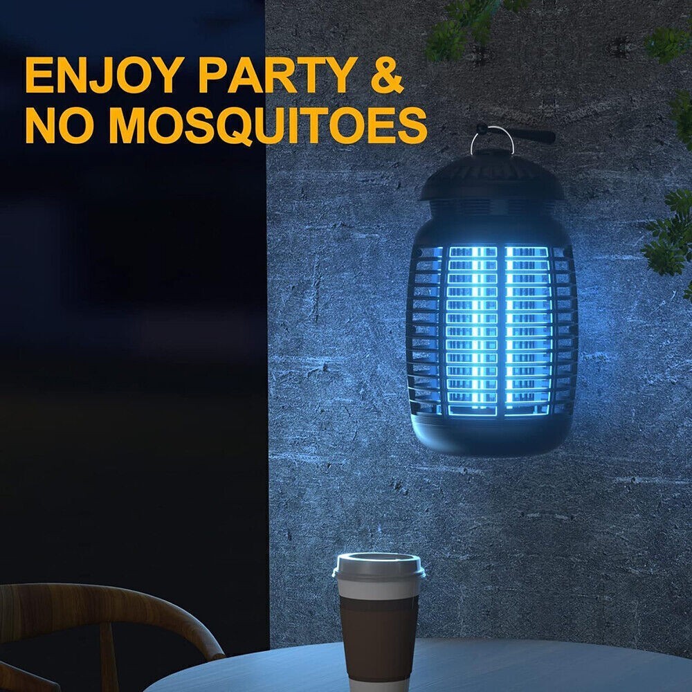 Electric Mosquito Insect Killer Zapper LED Light Fly Bug Trap Pest Control Lamp