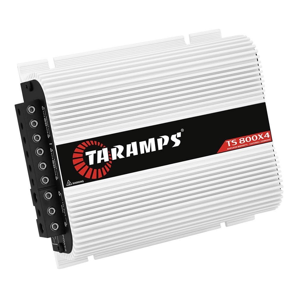 Taramps TS 800x4 1 Ohms 4 Channels High Level Input 800W Full Range Amplifier