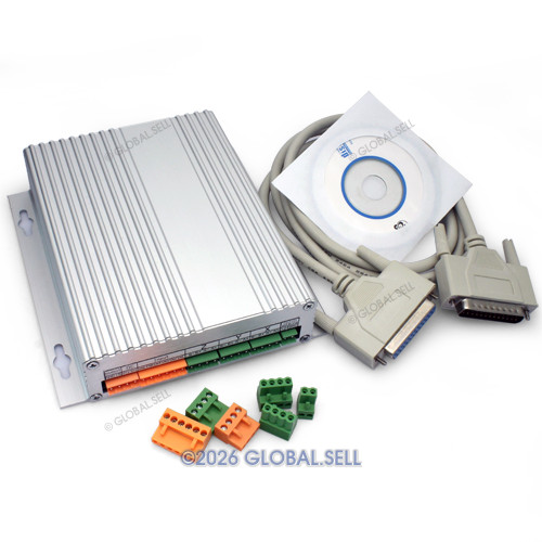 New 3 Axis TB6560 Motor Driver Stepper Board Controller With Box For CNC Router