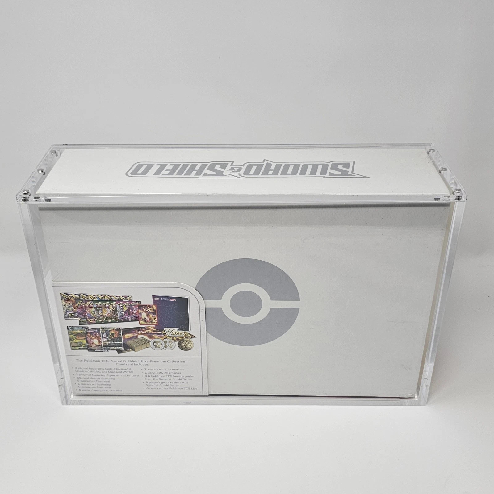 Magnetic Acrylic Case for Pokemon Charizard UPC Display 8+5mm Storage Protector