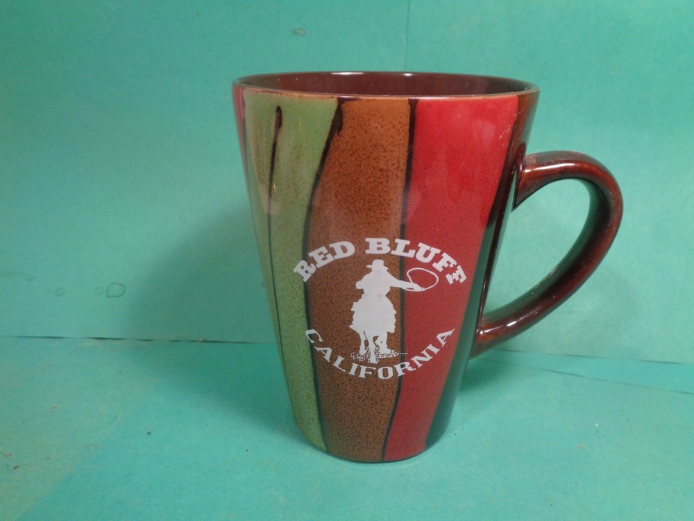 Red Bluff California Cowboy Coffee Mug (Used/EUC)