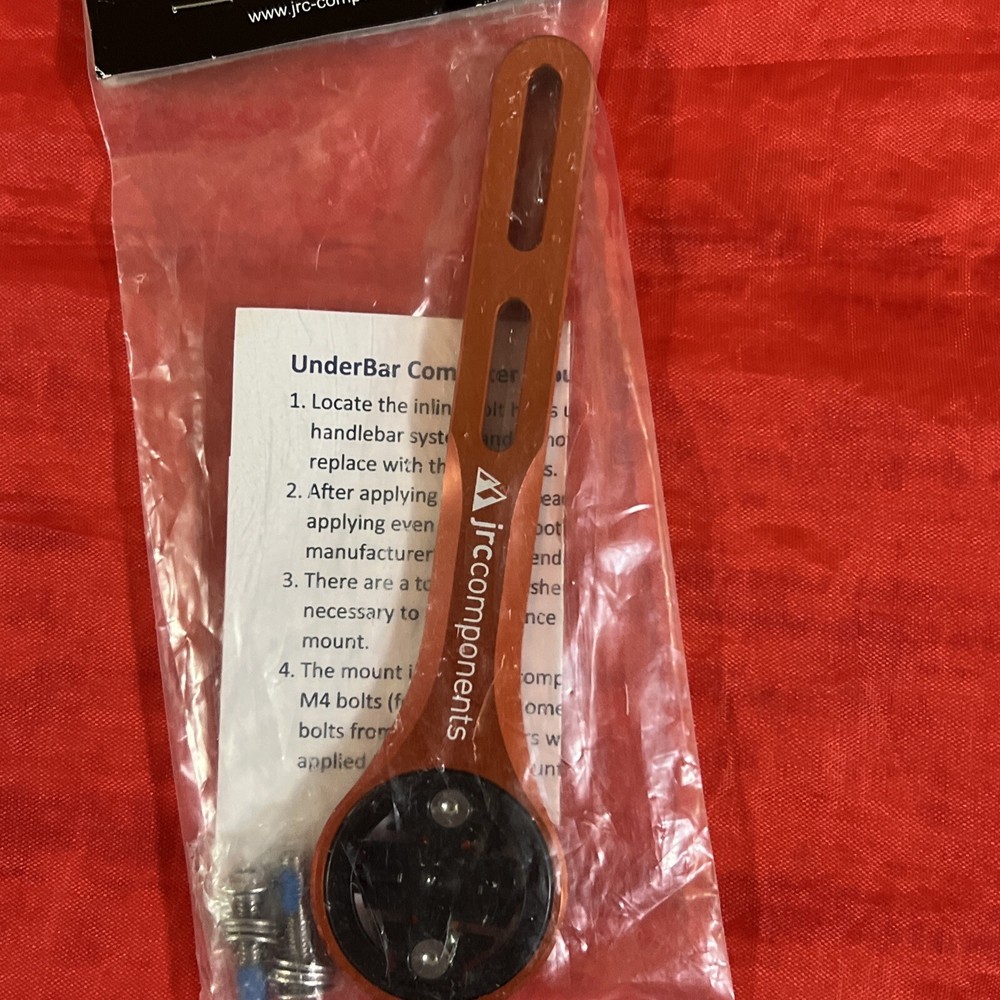 JRC Amplitude Computer Mount (Orange)- Garmin