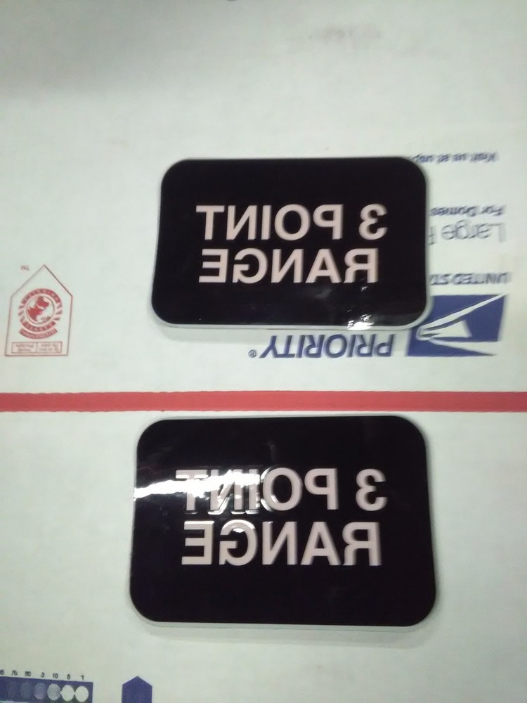 arcade stickers reverse mirror letters