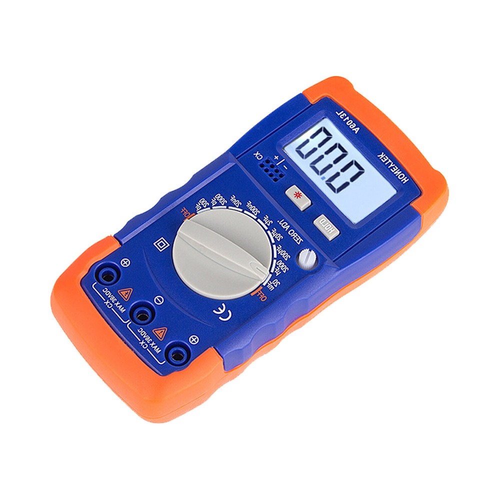Multimeter Digital Capacitance 200pF-20mF Meter Capacitor Tester Measure Tool
