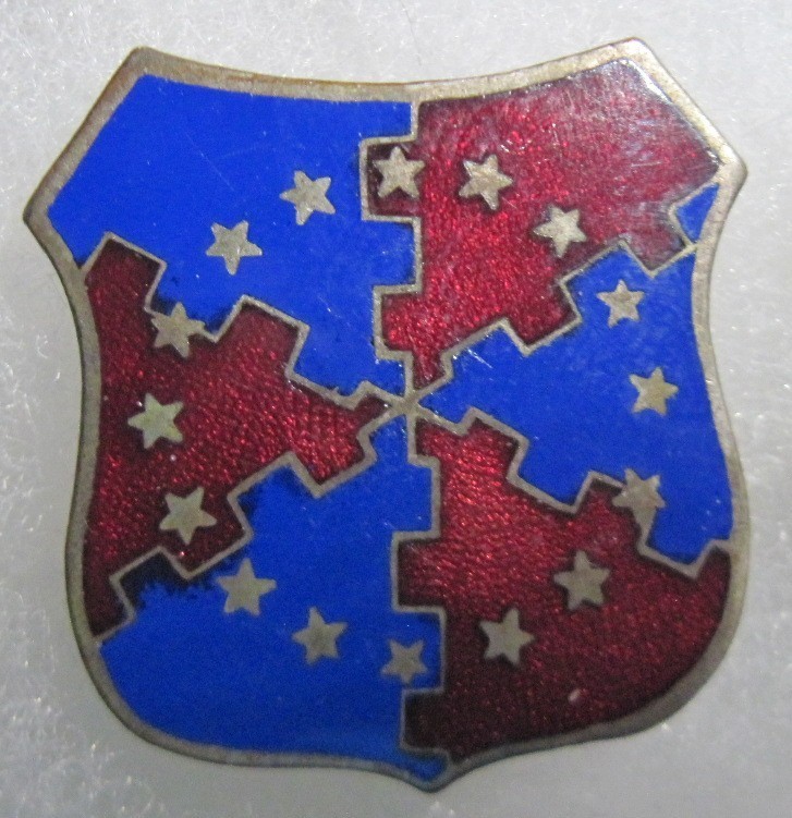 Army DI dui pb pinback  WW2 62nd COAST ARTILLERY CA coastal Hilborn-Hamburger