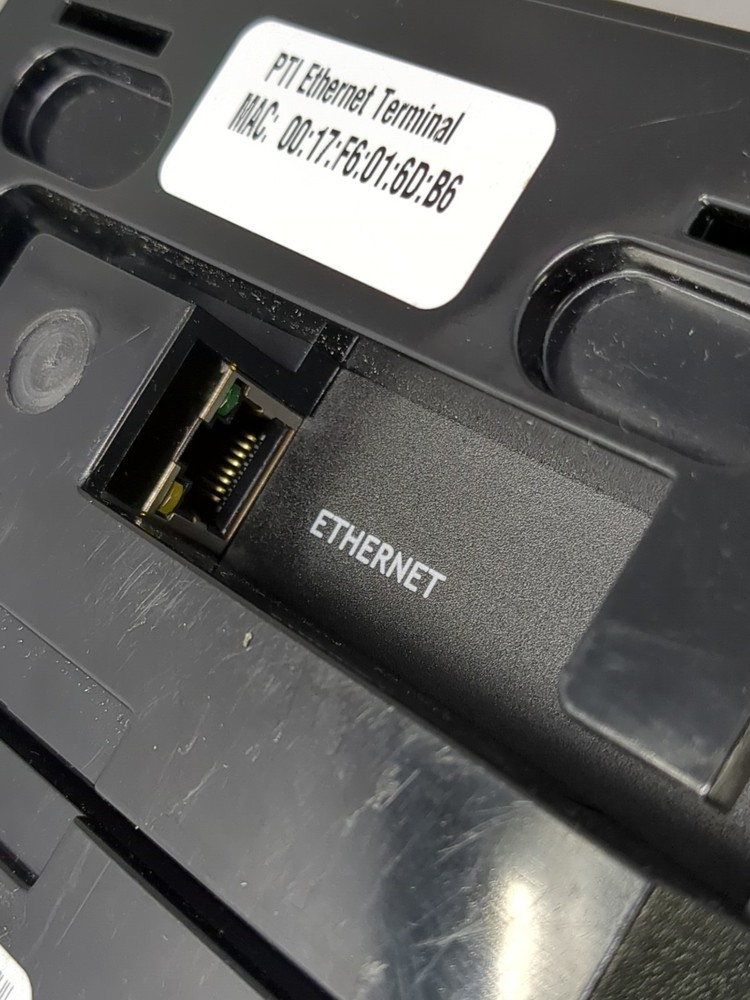 Pyramid TimeTrax EZ Time Clock Terminal Ethernet No Power Adapter Untested