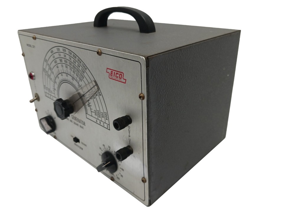 Eico 377 Audio Generator Sine & Square Wave - WORKS