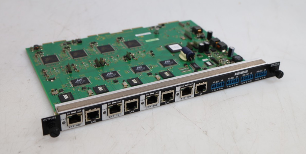 Extron XTP CP 40 8-Port Network Switch Professional AV Control Processor Card