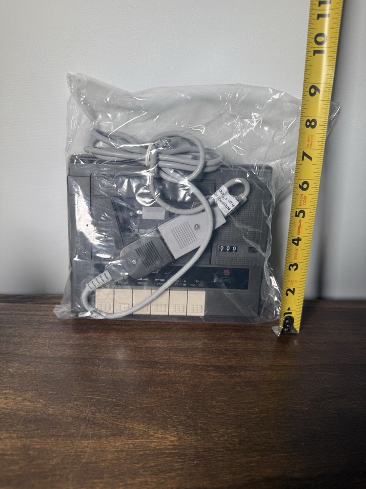 New In Plastic Data-Corder Computer Cassette And Interface - RARE Commodore