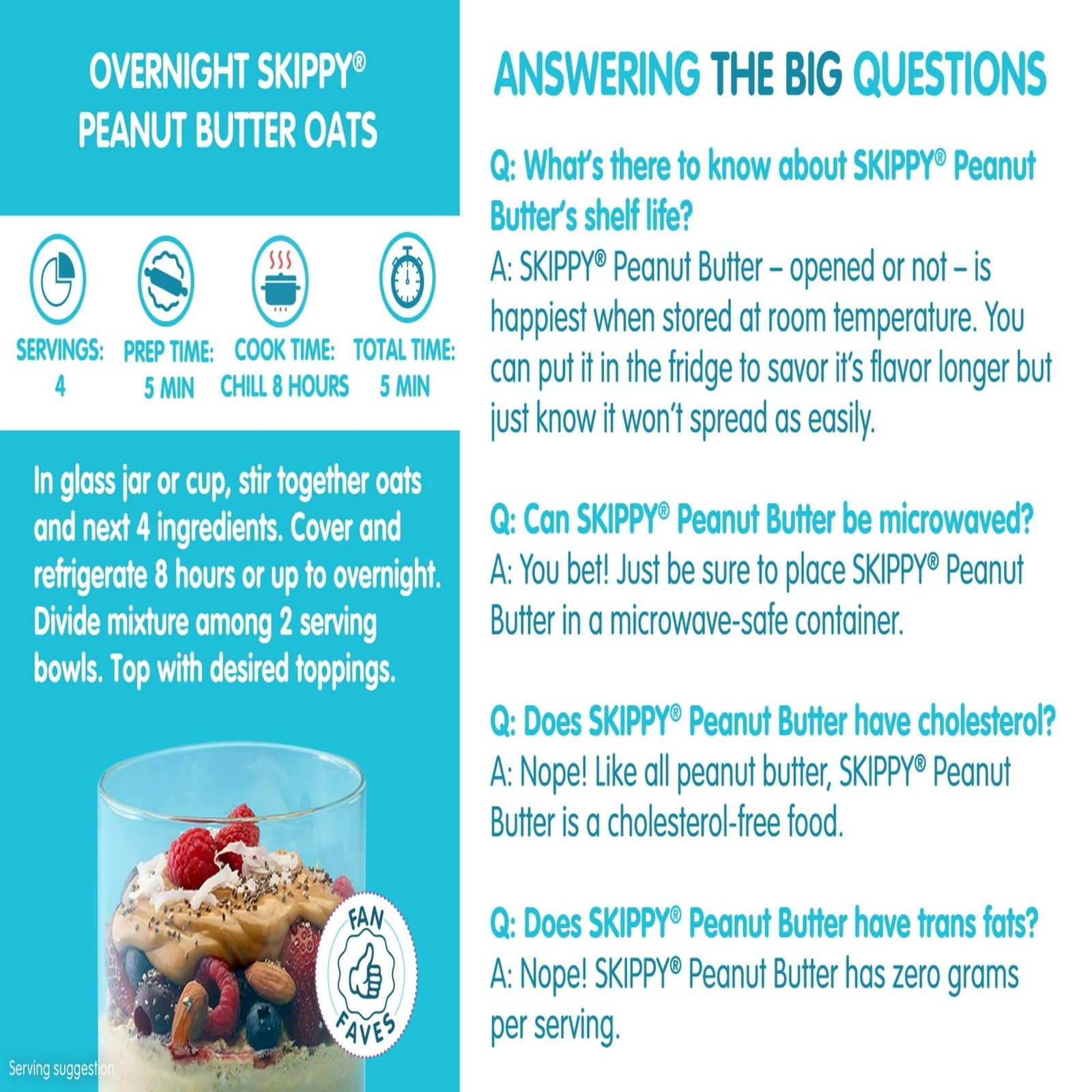 SKIPPY Creamy Peanut Butter 5 Pound Jar Smooth Spread Bulk Family Size