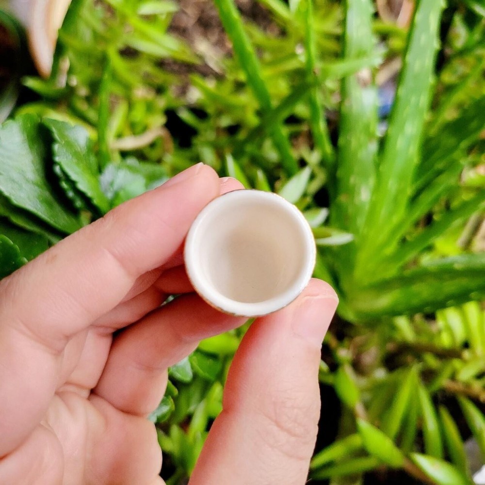 Vintage Flower Thimble