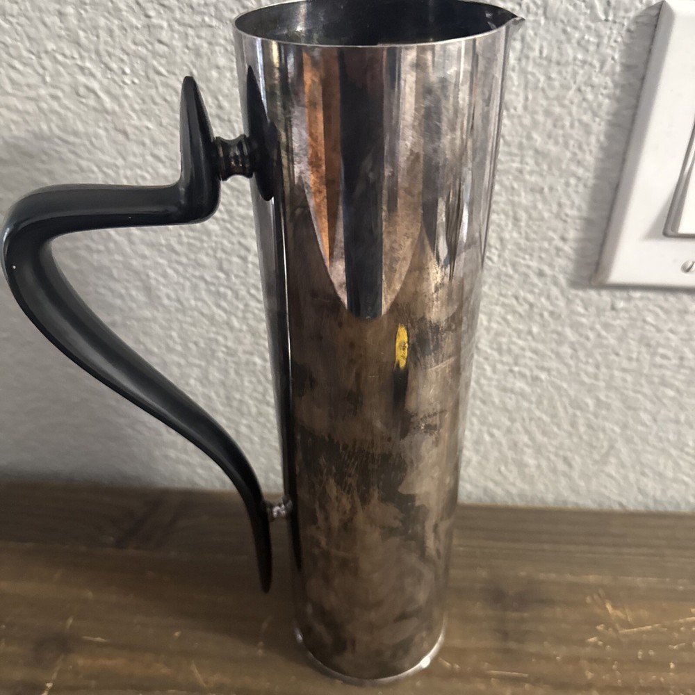 VTG GORHAM SILVER PLATE TALL COCKTAIL MARTINI PITCHER JUG